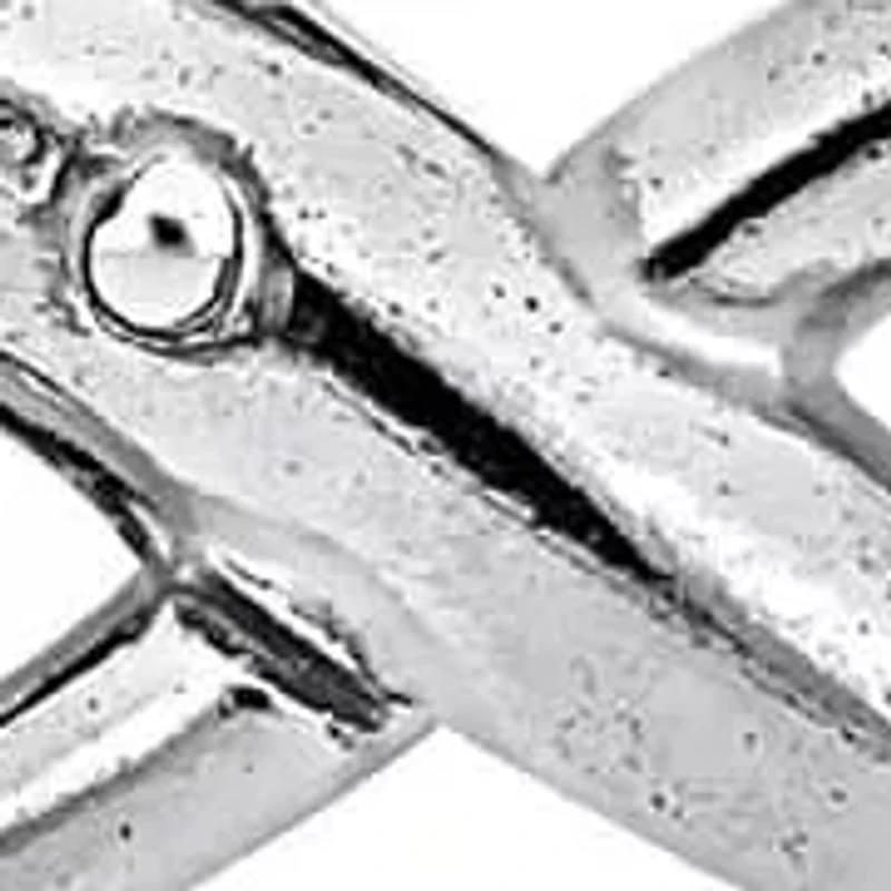 Ball Link Infinity Clasp Necklace and Anklet Set in Sterling Silver, 18"+9"