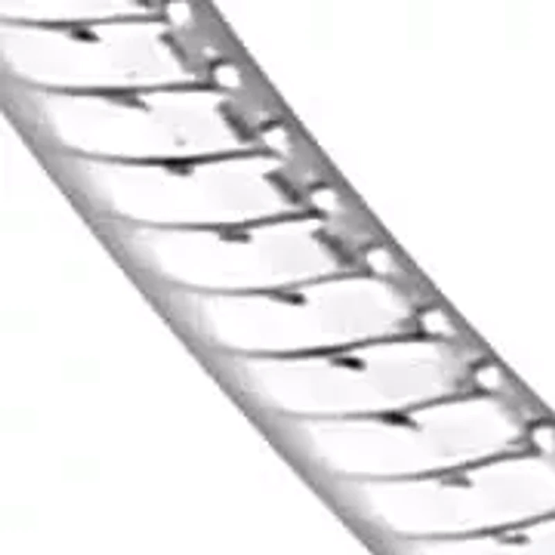 1.9mm Snake Chain Necklace and Bracelet Set in Sterling Silver, 18"+7.5"