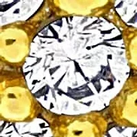 4 Leaf Clover Pendant with Chain in Yellow Plated Sterling Silver, 16"+2"ext