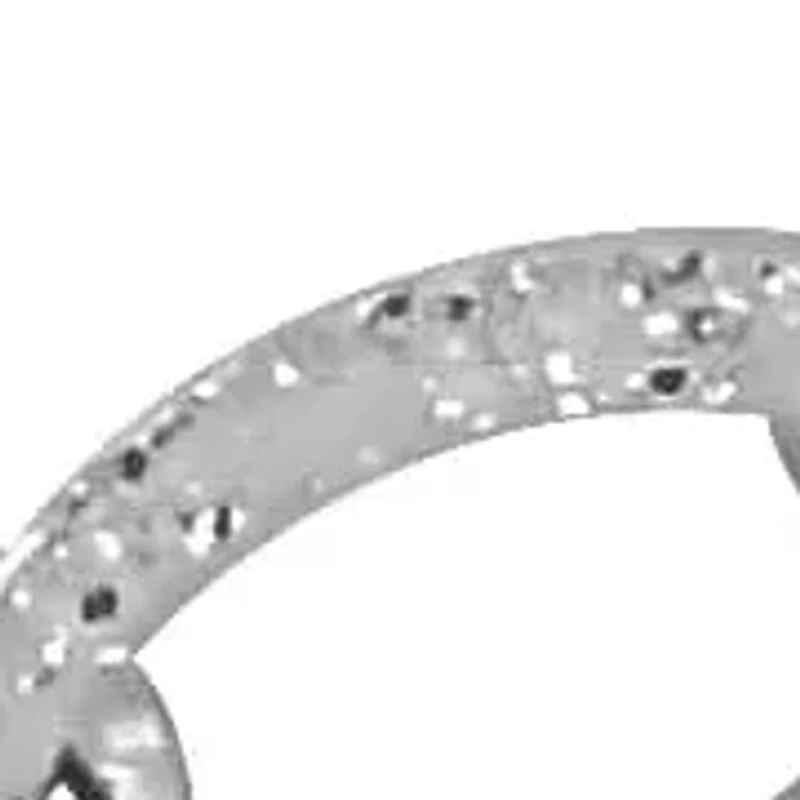 4.5mm Oval Link Chain Necklace in Sterling Silver, 15" + 1"