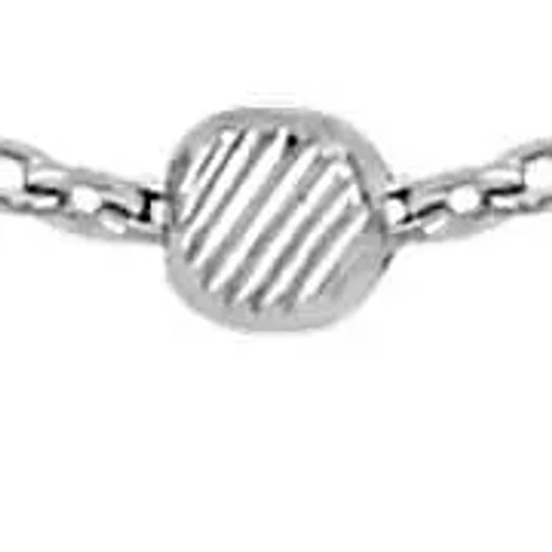 Multi Strand Necklace in Sterling Silver , 15"+1" Ext.