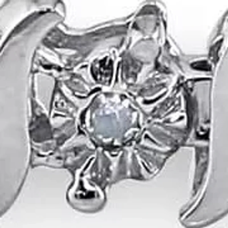 Diamond Bracelet in 10k White Gold - 7 in