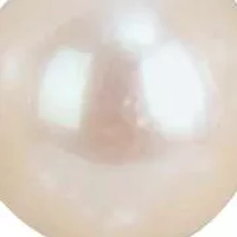 6.5-7mm Freshwater Cultured Pearl 3 Strand Necklace in Sterling Silver