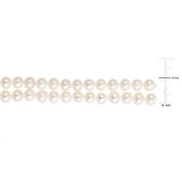 6.5-7mm Freshwater Cultured Pearl Endless Necklace in Sterling Silver - 64 in