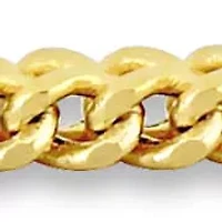 2.3mm Franco Chain Anklet in 10K Yellow Gold, 9"