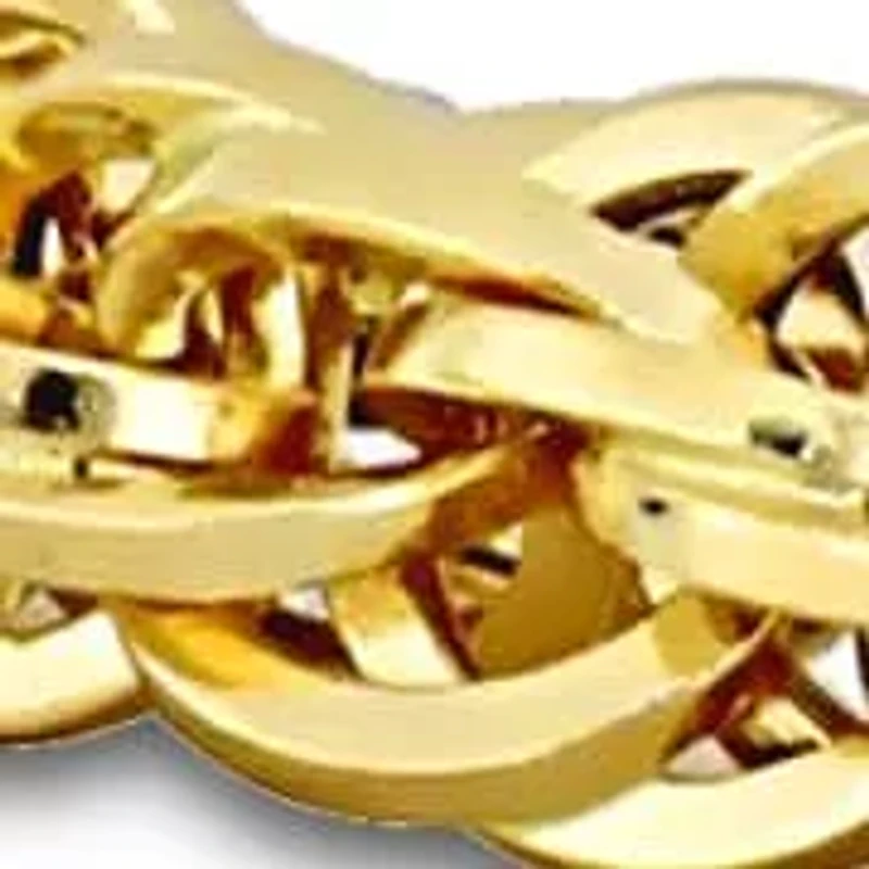 4mm Infinity Rope Chain Anklet in 14K Yellow Gold, 9"