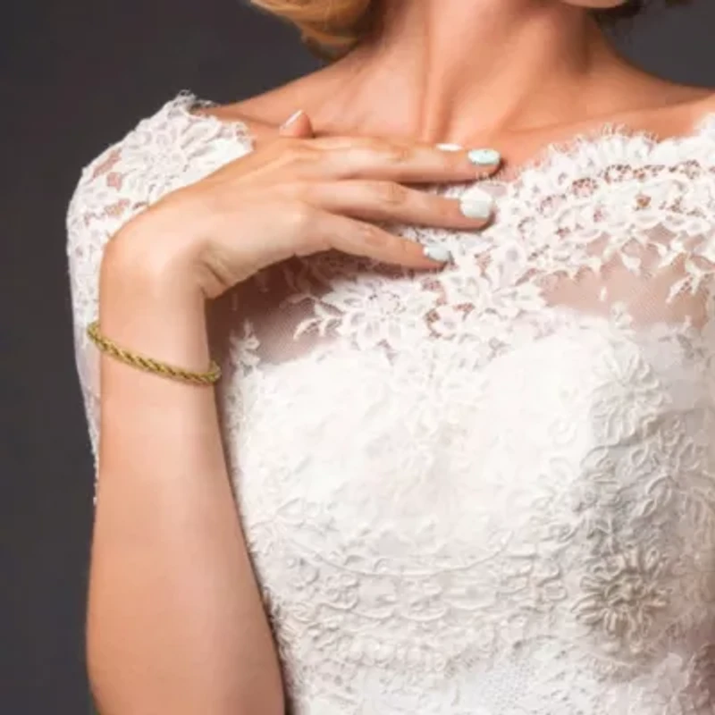 6mm Infinity Rope Chain Bracelet in 14K Yellow Gold, 9"