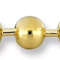2mm Ball Bead Chain Bracelet in 14K Yellow Gold, 9"