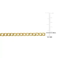 Curb-Link Chain Necklace in 10K Yellow Gold, 18"