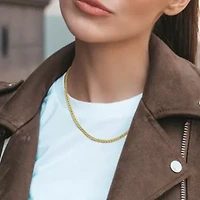 Curb-Link Chain Necklace in 10K Yellow Gold, 18"