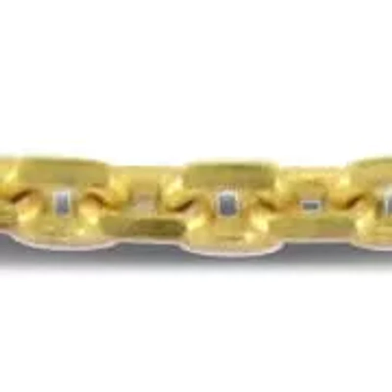 0.85mm Diamond Cut Cable Chain Necklace in 10K Yellow Gold, 17"