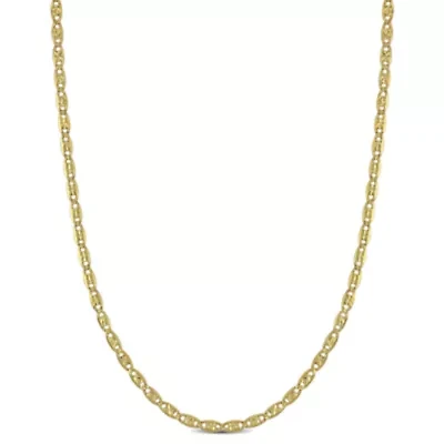 2mm Valentino Star Chain Necklace in 10K Yellow Gold, 24"