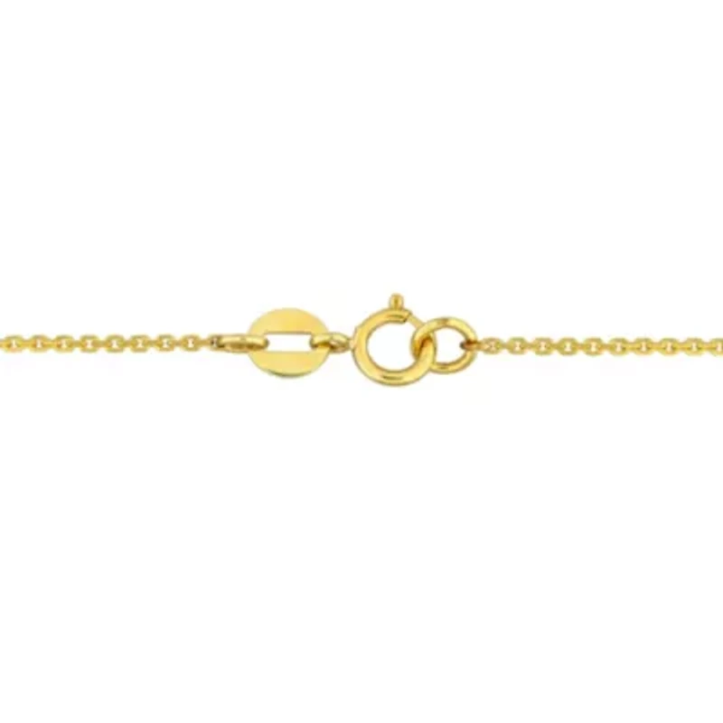 1mm Diamond-Cut Cable Chain Necklace in 14K Yellow Gold, 18"