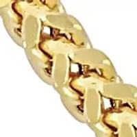 2.3mm Franco Link Chain Necklace and Anklet Set in 10K Yellow Gold, 18" & 9"