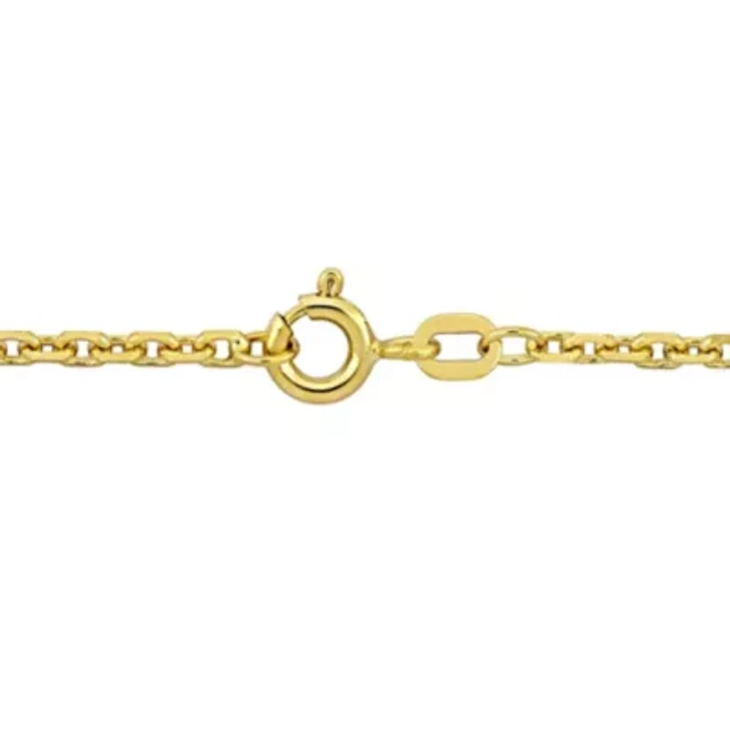 2.2mm Diamond-Cut Cable Chain Necklace in 14K Yellow Gold, 20"