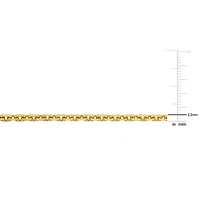 2.2mm Diamond-Cut Cable Chain Necklace in 14K Yellow Gold, 20"