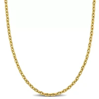 1.2 mm Diamond-Cut Cable Chain Necklace in 14K Yellow Gold, 18"