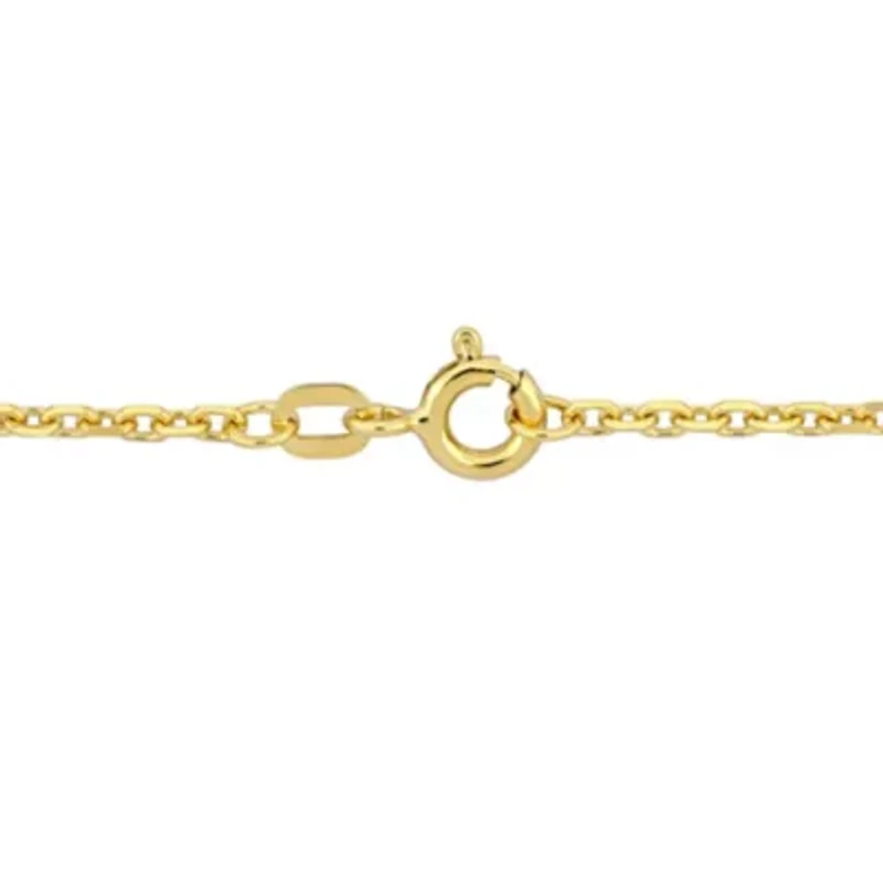 1.2 mm Diamond-Cut Cable Chain Necklace in 14K Yellow Gold, 18"