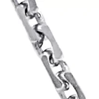 1.2mm Diamond-Cut Cable Chain Necklace in 14K White Gold, 18"