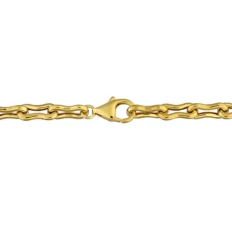 2ct. t.w. Lab Grown Diamond Necklace in Yellow Plated Sterling Silver - 17 in