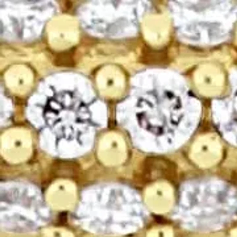 Diamond Necklace in 14k Yellow Gold- 17 in