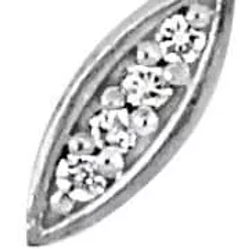 Diamond Necklace in 14k Two-Tone Gold- 17.5+1 Ext.