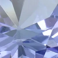 1/6 ct. t.w. Diamond and 1.0 Tanzanite Bridal Set 10k White Gold