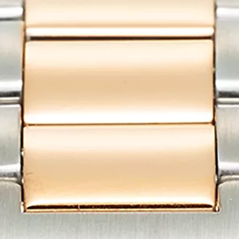 Men's Two-Tone Blue Dial Watch