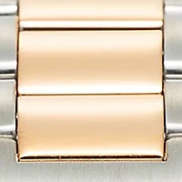 Men's Two-Tone Blue Dial Watch