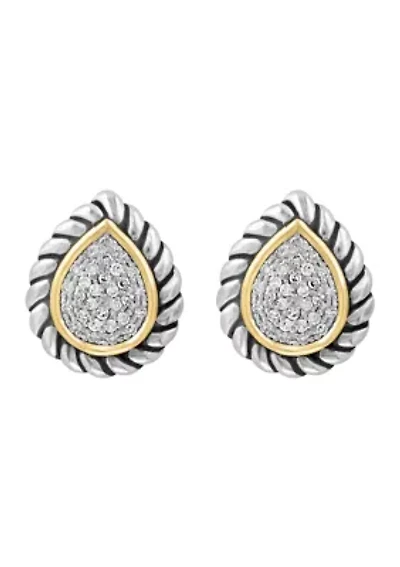 1/4 ct. t.w. Diamond Earrings in Sterling Silver