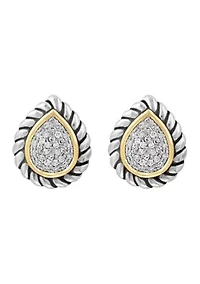 1/4 ct. t.w. Diamond Earrings in Sterling Silver