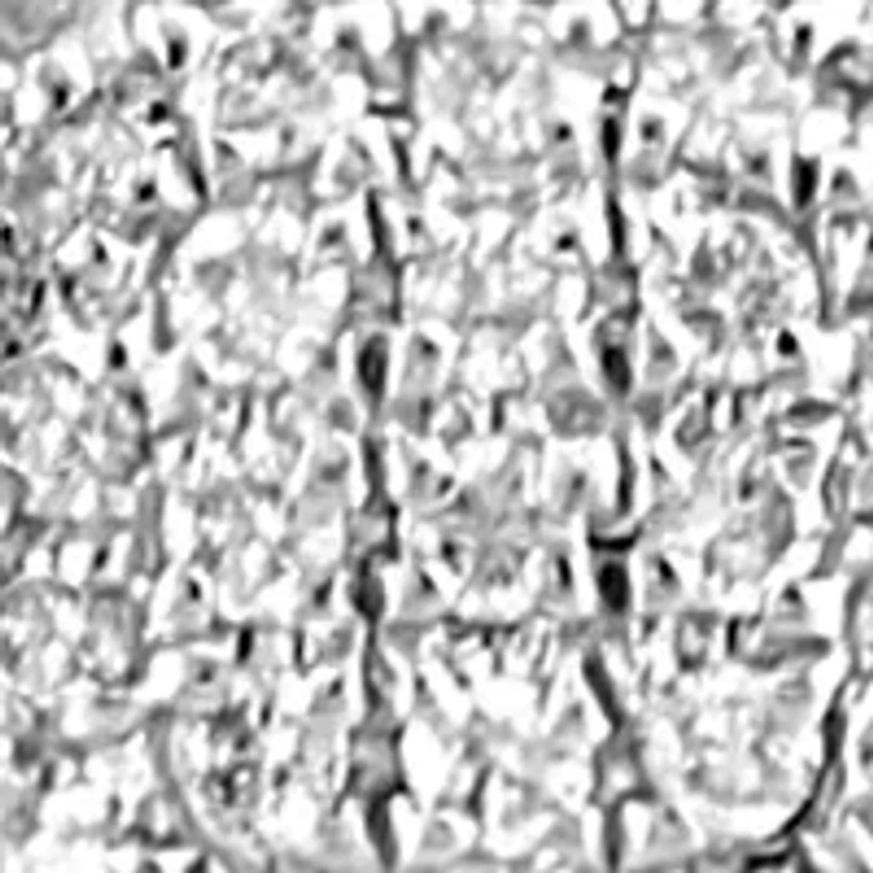 1/10 ct. t.w. Diamond Square Pendant Necklace in Sterling Silver