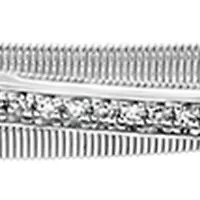 1/8 ct. t.w. Diamond Bangle in Sterling Silver