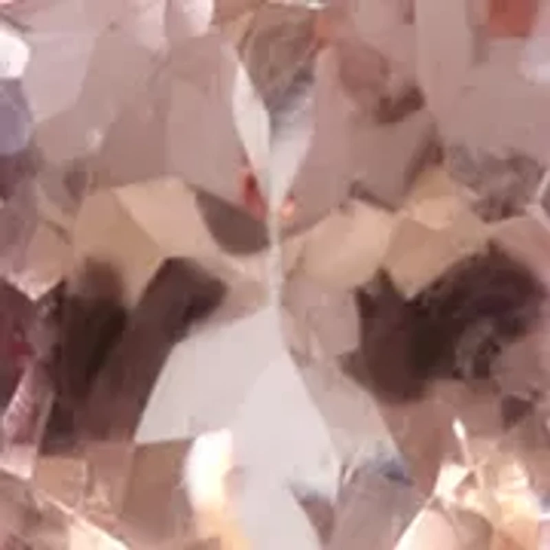 14K Rose & White Gold Diamond Morganite Pendant