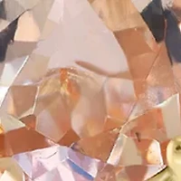 Diamond and Morganite Pendant Necklace in 14K Rose Gold