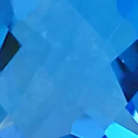 14K Rose Gold Blue Topaz Brown Diamond Pendant Necklace 