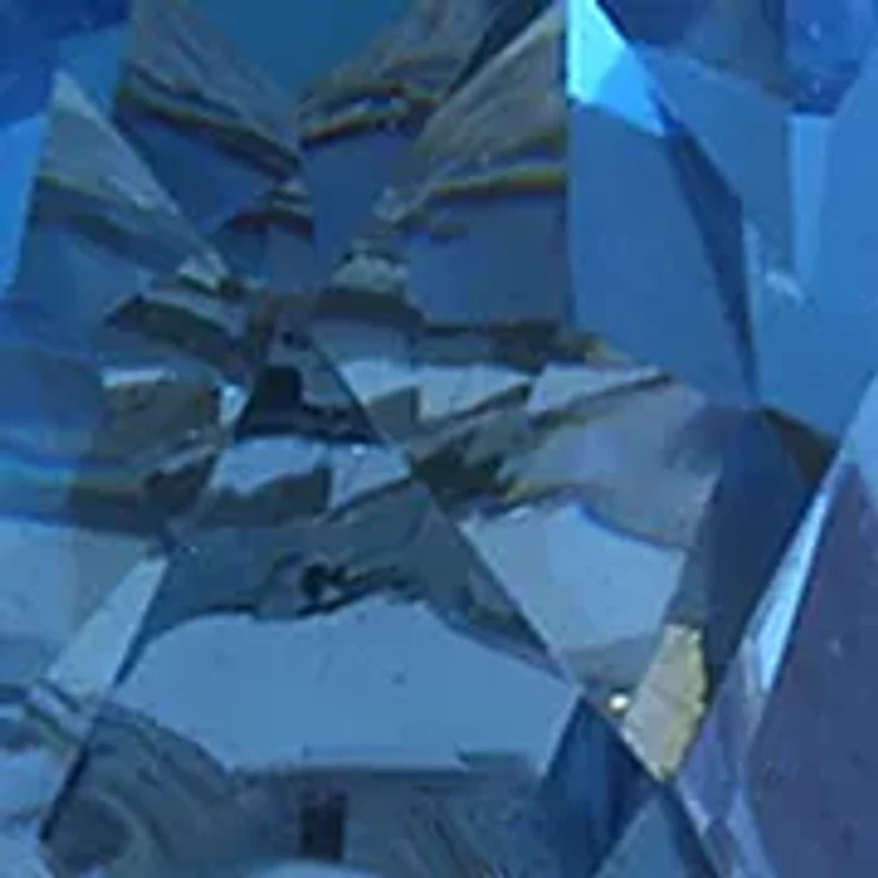 London Blue Diamond Necklace in 14K White Gold