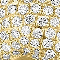 14K Yellow Gold Diamond Freshwater Pearl Pendant Necklace 