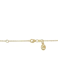 14K Yellow Gold Diamond Fresh Water Pearl Pendant