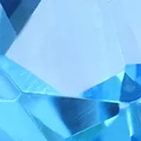 Diamond Blue Topaz Ring in 14K Yellow Gold