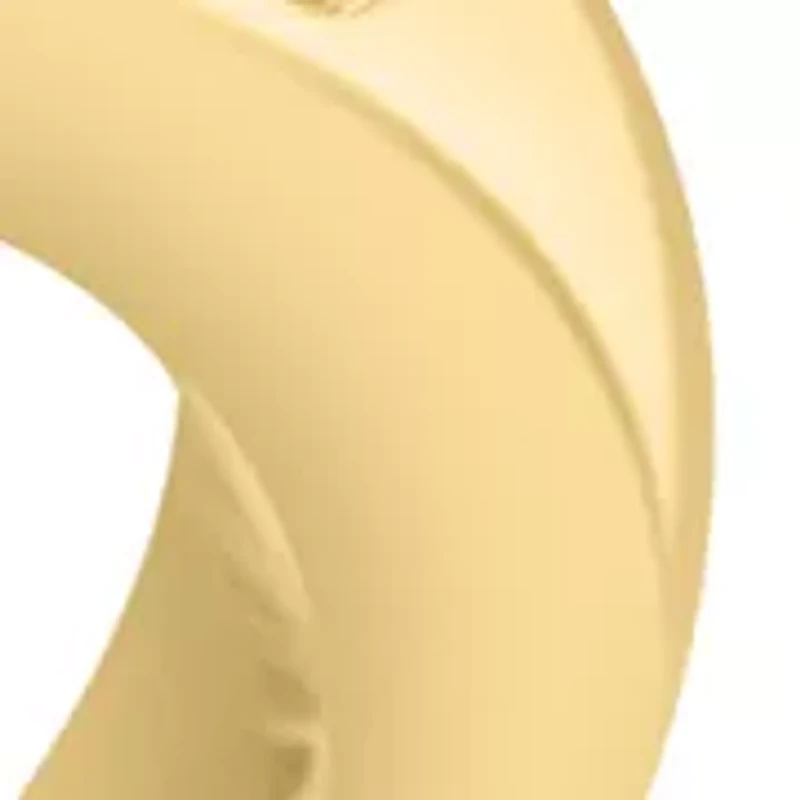 14K Yellow Gold Jade and Diamond Ring