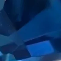 3/8 ct. t.w. Diamond and London Blue Topaz Cushion Ring in 14K Yellow Gold