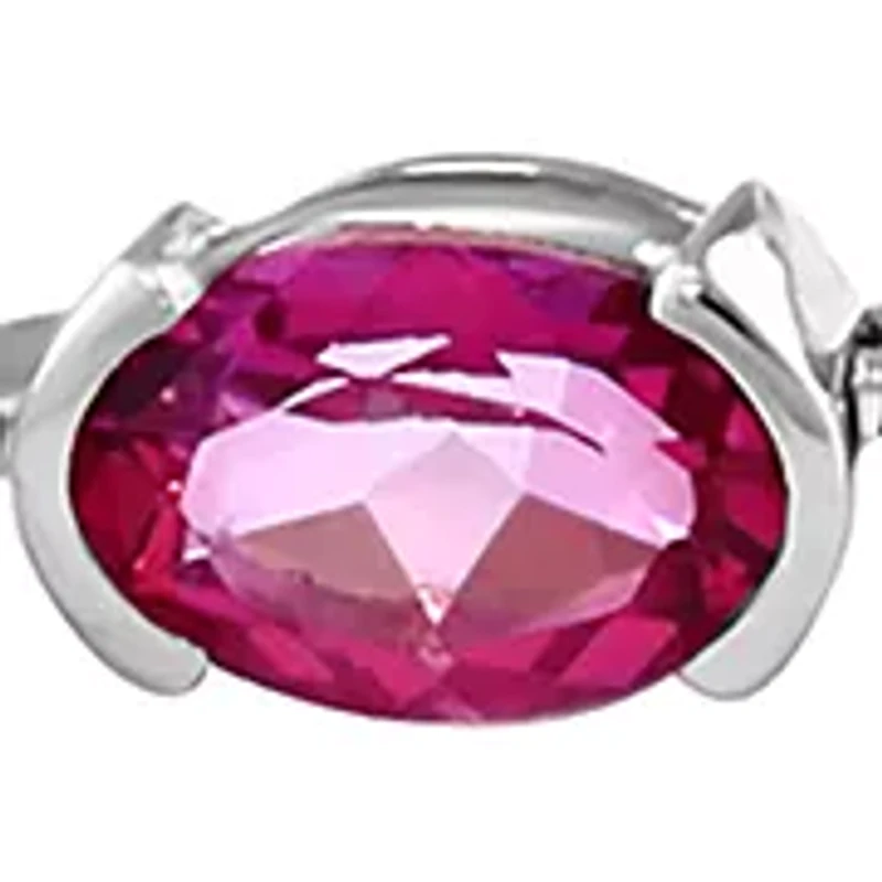 Multi Gemstone Tennis Bracelet in Sterling Silver