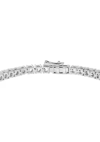 Zircon Tennis Bracelet in Sterling Silver