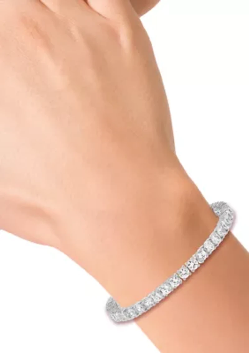 Zircon Tennis Bracelet in Sterling Silver