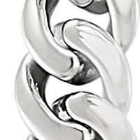 Men's Sterling Silver 8.5 Inch Bracelet With Ruthenium Finish