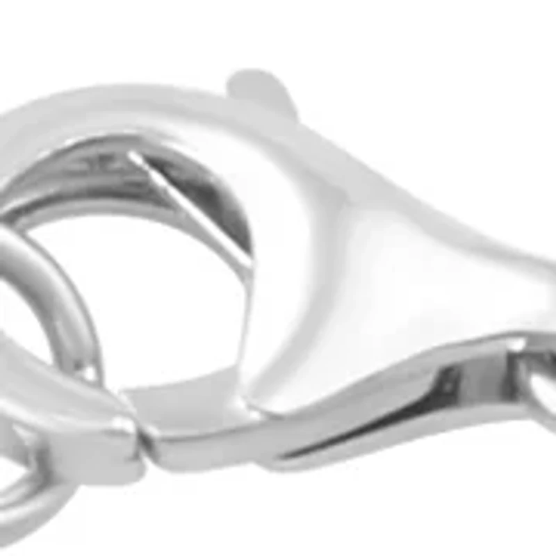 Peach Freshwater Pear Bracelet in Sterling Silver