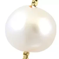 Freshwater Pearl Bracelet in Gold Over Silver