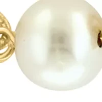 Freshwater Pearl Bracelet in Gold Over Sterling Silver