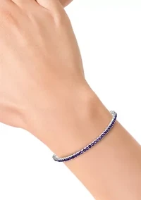 1.15 ct. t.w. Amethyst Bracelet in Sterling Silver